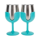 Купить Camco 17-53484 Бокал для вина Life Is Better At The Campsite 8oz Blue / Blue 7ft.ru в интернет магазине Семь Футов