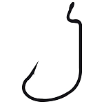 Gamakatsu 147396-00400-00000-00 Worm 314 Техасский Крюк Черный Black 4/0 