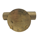 Насос охлаждения двигателя Johnson Pump F35B-9 10-35211-3 вход/выход Ø16,6мм корпус из бронзы