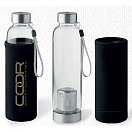 Купить Coor P06 Стеклянная бутылка с заварочным устройством 500ml  Black 7ft.ru в интернет магазине Семь Футов