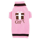 Купить Freedog FD5000420 Pink Gift Свитер Розовый  Pink / Black 15 cm 7ft.ru в интернет магазине Семь Футов