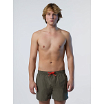 North sails 673711-0441-XL Плавки Basic Volley 36 cm Зеленый Dusty Olive XL