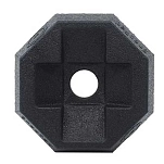 Snappad 970-donut1 Противооткатный упор для опорного колеса Black 13x8x8