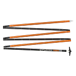 Climbing technology CT2I80906 Light Alloy Оранжевый  Orange / Black 240 cm