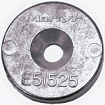 Martyr anodes 194-CM51525Z Frigo Boat Оцинкованный анод Серебристый Grey