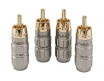 Aura RCA-P619 RCA коннекторы, 6 мм, вход, (1/4), упак. 4 шт RCA-P619_UPAK