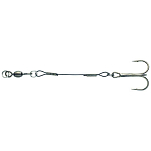 Sakura SAPAG1001L-S Soft Lure Rig Single Крюк Серый  Grey