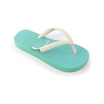 Brasileras ubccb4611-watergreen/white-33/34 Шлёпанцы Clasica Combi Brasil Nl Water Green / White 32x20x10 EU 33