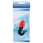 Mikado LS-A075-5.5-03 Pilk Twist LS-A075 Мягкая приманка 55 Mm Красный Red / Black