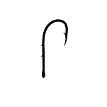 Mustad 94192/CA 92247-NI Крючки С Одним Глазком Серебристый Black 4