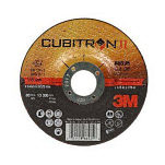 3M 448566 Cubitron II P36+ Режущий диск со смещенной втулкой Золотистый Black 125 mm