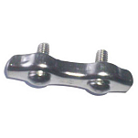 Talamex 02404006 Duplex Клип 15 единицы измерения Серый Silver 6 mm 