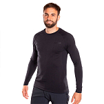 Trangoworld PC009576-110-L Базовый слой с длинным рукавом Clarac Черный Black L