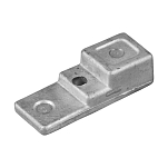 Алюминиевый анод Tecnoseal 01212AL 56x22x18мм прямоугольный для двигателей Suzuki DF 60-140лс