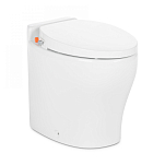 Электрический туалет с мацератором и биде Dometic MasterFlush 8541 9600006452 12 В с пластиковым сиденьем