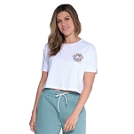Salty crew 20035517w-wht-xl Футболка с коротким рукавом Gone Fishin Crop White 30x25x2