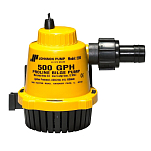 Помпа трюмная Johnson Pump Proline Bilge Pump 500 GPH 22502 12В 2,5А 40л/мин штуцер 20мм для откачки дренажных вод