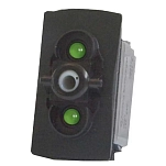 Pros 10418125-npe Переключатель Вкл-Выкл-Вкл Green (12V DC) 5x5x2 Double Pole