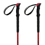 Ferrino 78396NRR Stick Nuptse Полюс Серебристый  Red 60-135 cm