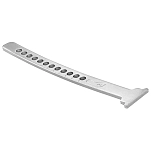 Edelrid 744720000060 запасные кошки Bridge Short  Silver