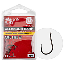 Купить Benzar mix 43460004 Allround Carp Крючки С Одним Глазком Бесцветный Black Nickel 2 7ft.ru в интернет магазине Семь Футов