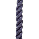 Купить Poly ropes POL1266042912 165 m Улучшенная веревка из полиэстера Черный Blue 12 mm  7ft.ru в интернет магазине Семь Футов