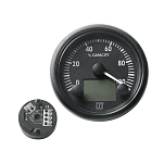 Индикатор электропотребления с шунтом Vetus BATMONB 63 мм 12/24 В 0 - 200 A черный/белый