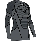 Купить X-BIONIC XM-YTB2W24M-G810-M Базовый слой с длинным рукавом Symbio Merino Черный Rhino Grey M 7ft.ru в интернет магазине Семь Футов