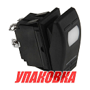 Переключатель двухпозиционный ON-OFF 12 В/16А 4Р с подсветкой (упаковка из 25 шт.) AES.Co AES111854_pkg_25
