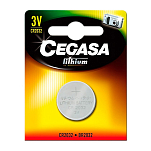 Cegasa 21474 CR2032 3V BT Blister Литиевая батарейка Silver