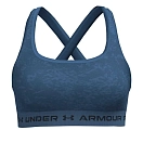 Купить Under armour 1361042-402-sm Спортивный бюстгальтер средней поддержки Crossback Print Blue 15x15x5 7ft.ru в интернет магазине Семь Футов