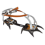 Petzl T03AFL Irvis Flexlock Ремни Для Лыжных Кошек Оранжевый Black / Orange EU 35-44