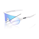 Купить Спортивные очки 100% S2 - Bastille LE - Pearl White Glitter - Blue Mirror Photochromic, 60006-00030 7ft.ru в интернет магазине Семь Футов