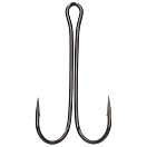 Купить Mikado HJA07-5/0 Jaws Двойной Крючок Серый  Black Nickel 5/0  7ft.ru в интернет магазине Семь Футов