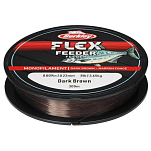 Berkley 1561394 Flex Feeder 300 m Монофиламент Бесцветный Dark Brown 0.180 mm 