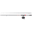 Купить Berkley 1589304 URBN II Jigger Вращающееся комбо Серебристый Black 2.10 m 7ft.ru в интернет магазине Семь Футов