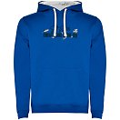 Купить Kruskis SU1067020501C078 Толстовка с капюшоном Sweat Tears Two-Colour Голубой Royal Blue / White M 7ft.ru в интернет магазине Семь Футов