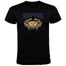 Купить Kruskis CA65500102C066 Футболка с коротким рукавом Seafood Crab Черный Black S 7ft.ru в интернет магазине Семь Футов