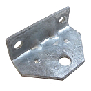 Купить Seachoice 50-55300 Angle Bracket Серый  Galvanized Steel 7ft.ru в интернет магазине Семь Футов