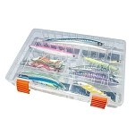 Seaspin 06142 коробка для приманок Logo Velcro Clear