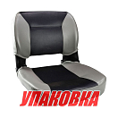 Кресло складное, цвет серый/черный (упаковка из 16 шт.) Easterner C12510GB_pkg_16