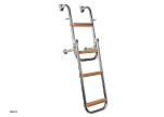 Складная лестница для купания KAPPA из нержавеющей стали / 4 ступени