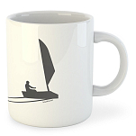 Kruskis 42611S260 Sail Shadow Кружка 325ml Белая  White 325 ml (11 oz) 