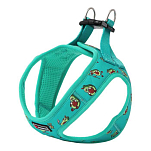 Freedog 10434002 Avocado Обуздать  Blue / Green 40-45 cm