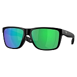 Costa 06S9120-91200758 поляризованные солнцезащитные очки Broadbill ii Matte Black / Matte Black Green Mirror 580P/CAT3