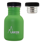 Laken BSA35VE Бутылка из нержавеющей стали Basic Steel Plain Зеленый Multicolor