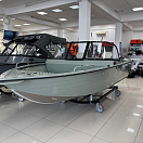 Моторная лодка, Тактика 460 DC (Comfort), хаки с Suzuki DF60ATL KITTK72