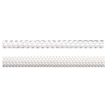 Regatta yacht ropes 360.06BL 50 Polyester Super Round Rope Белая White 6.00 mm 