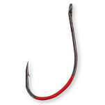 Quantum fishing 4469002 4street Drop Shot Крюк Серый  DG Black Red 1 