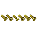 Johnson Pump 09-47553-102 Комплект винтов, 6 шт. 8-32 UNC x 10, латунь